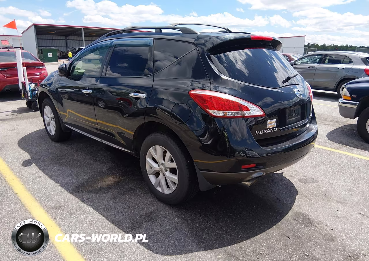 2012 Nissan Murano Sv VIN:JN8AZ1MWXCW221223 - 3