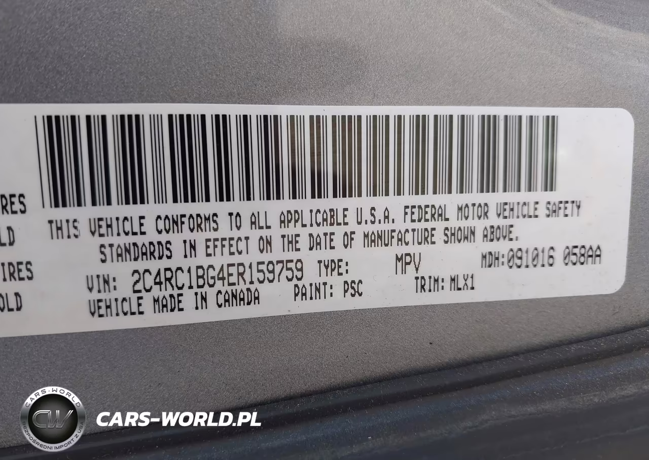 2014 Chrysler Town & Country Touring VIN:2C4RC1BG4ER159759 - 9