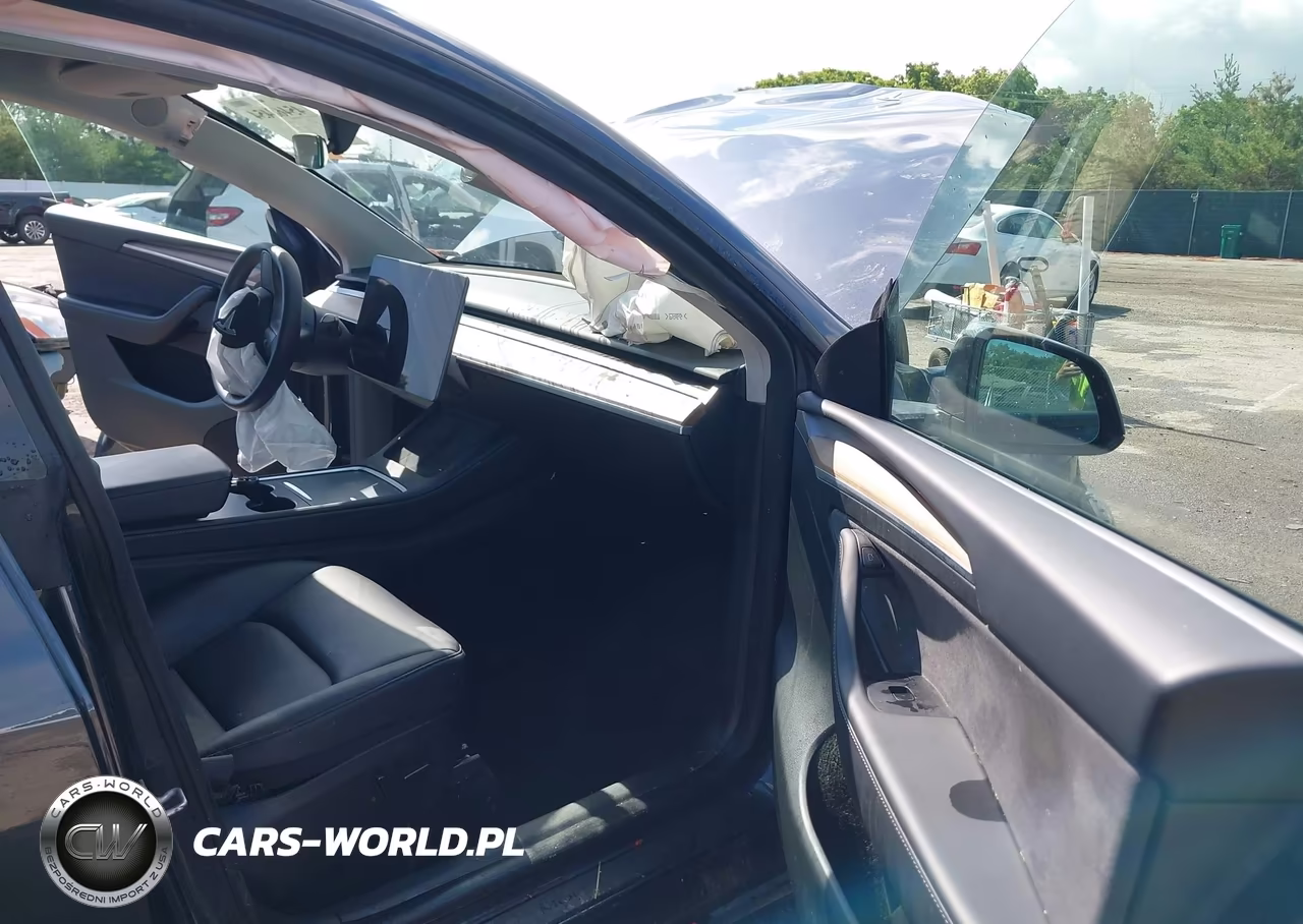 2024 Tesla Model Y Long Range Single Motor Rear-Wheel Drive-Rwd VIN:7SAYGDED4RF055747 - 5
