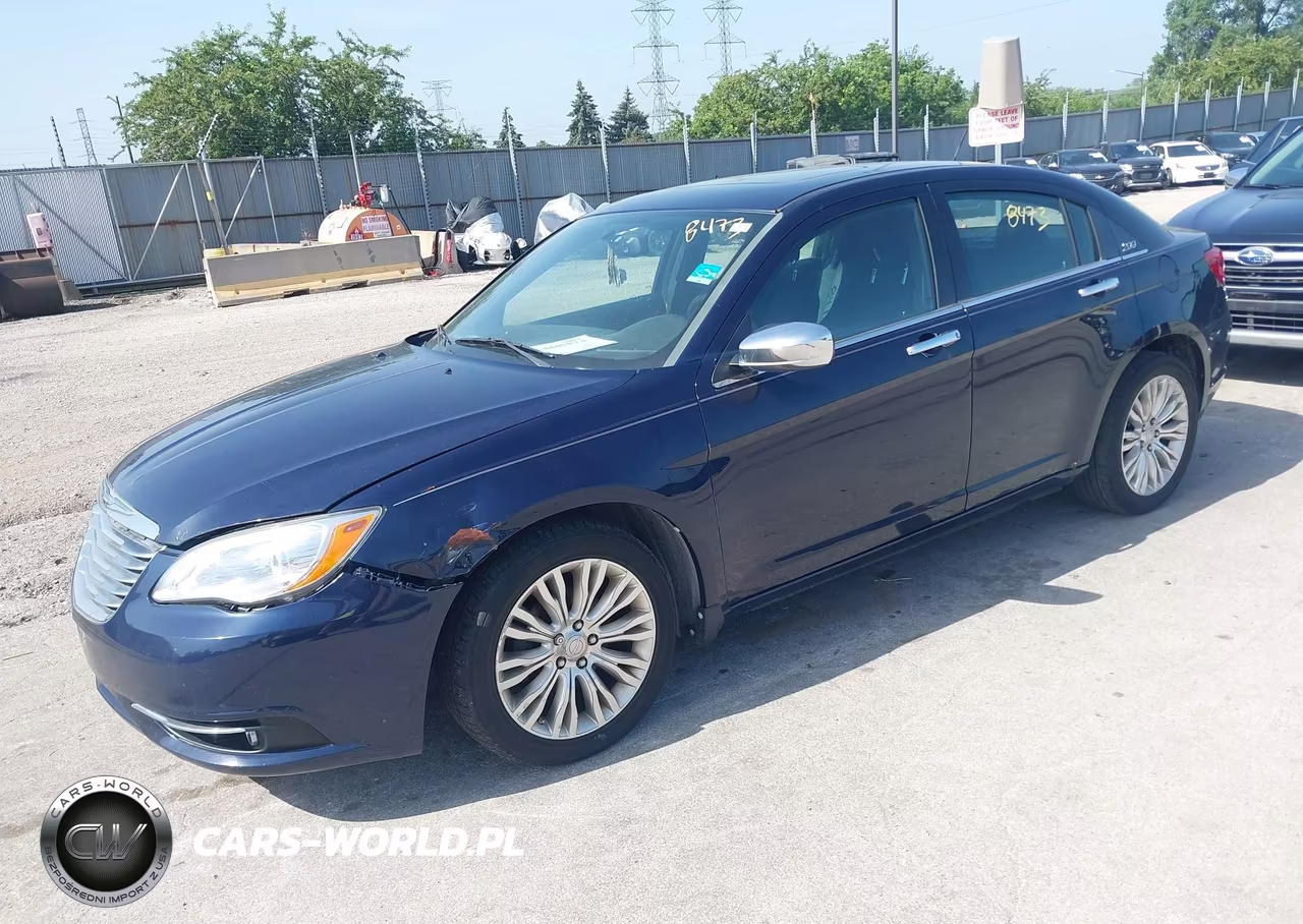 2013 Chrysler 200 Limited VIN:1C3CCBCG9DN744718 - 2