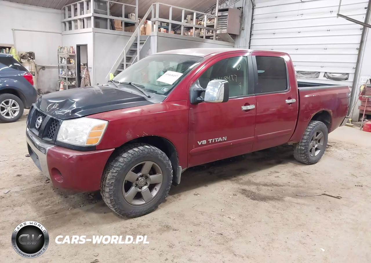 2005 Nissan Titan Se VIN:1N6BA07B25N534301 - 2