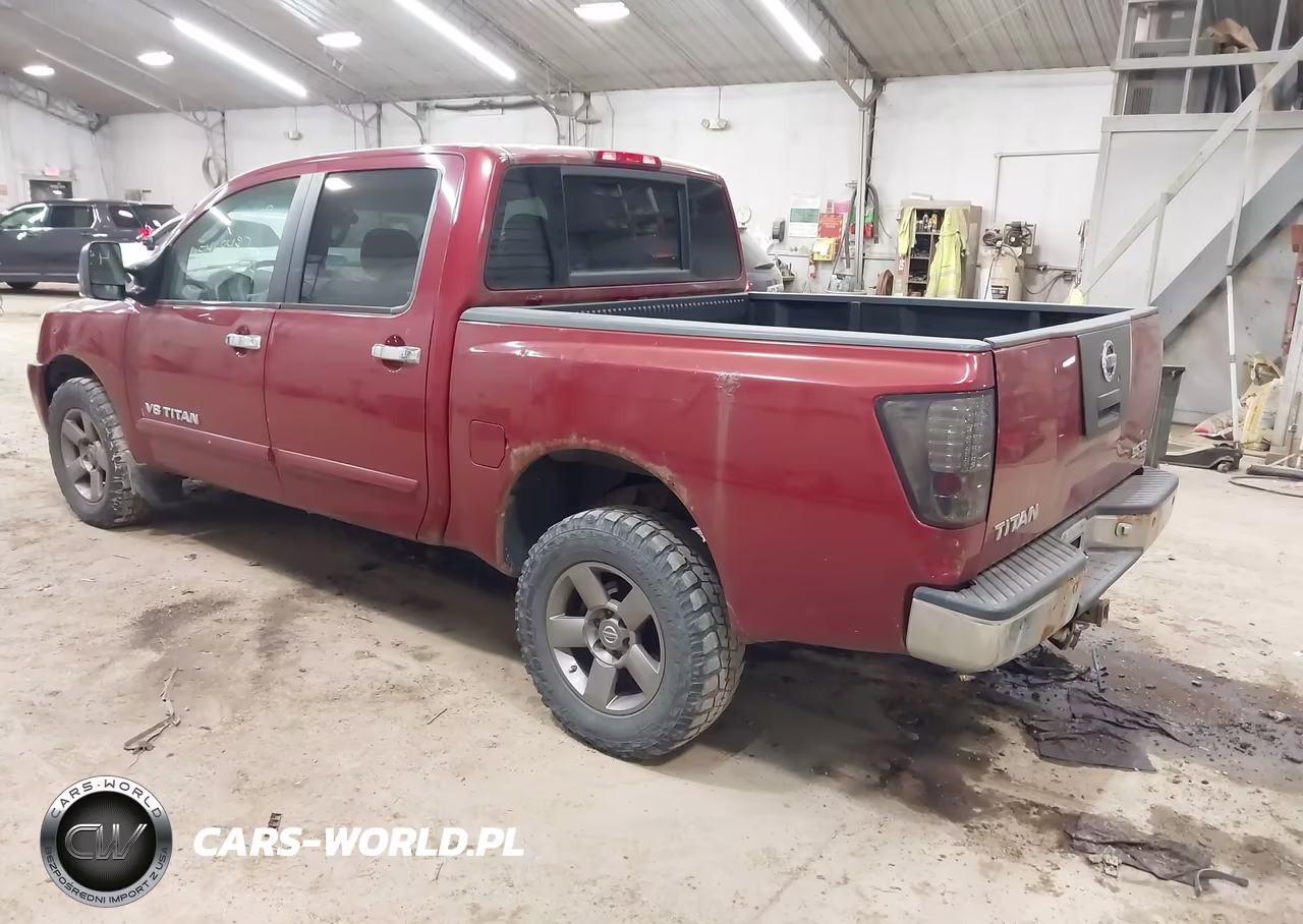 2005 Nissan Titan Se VIN:1N6BA07B25N534301 - 3