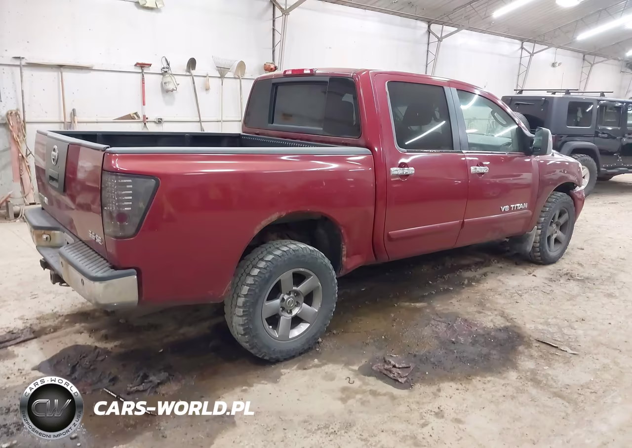 2005 Nissan Titan Se VIN:1N6BA07B25N534301 - 4