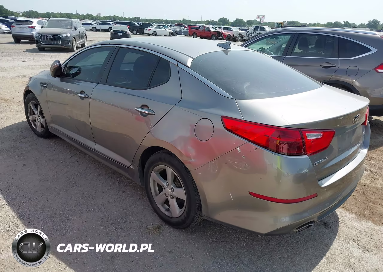 2015 Kia Optima Lx VIN:5XXGM4A7XFG419468 - 3