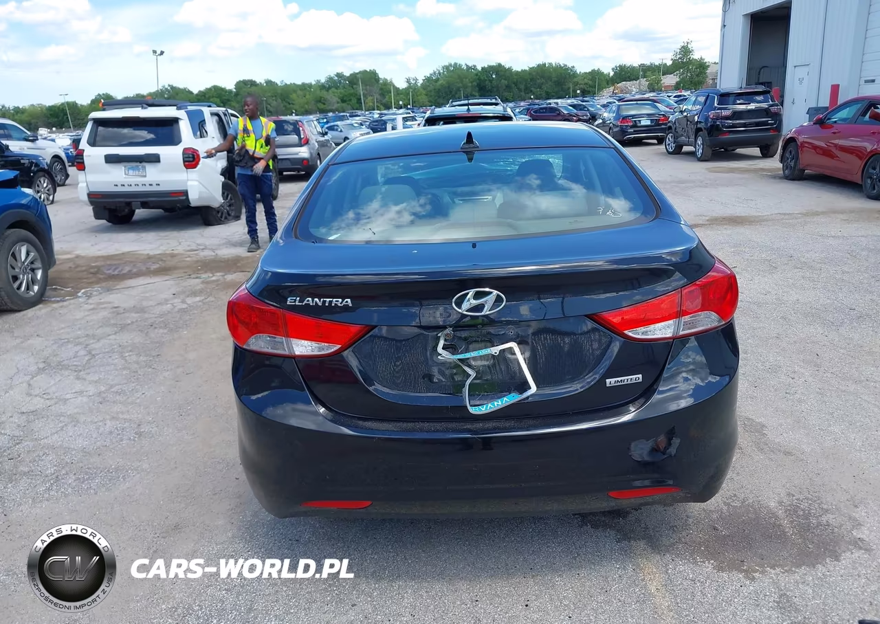2013 Hyundai Elantra Limited VIN:KMHDH4AE0DU539062 - 17