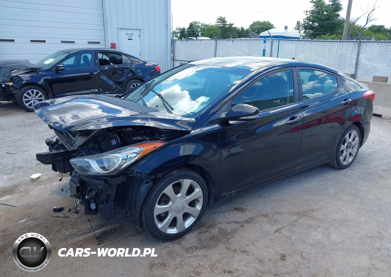 2013 Hyundai Elantra Limited VIN:KMHDH4AE0DU539062 - 2