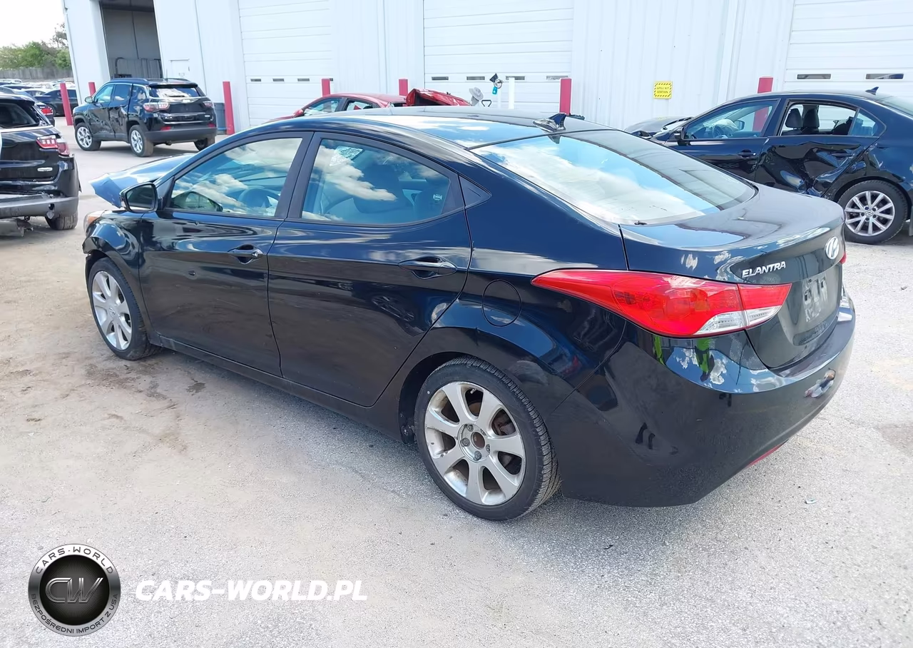 2013 Hyundai Elantra Limited VIN:KMHDH4AE0DU539062 - 3