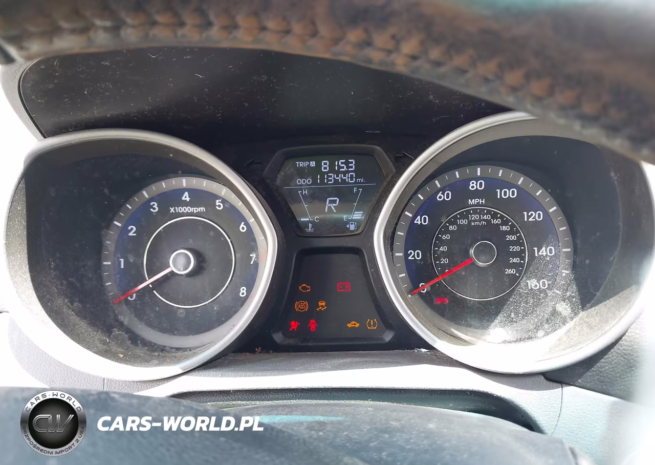 2013 Hyundai Elantra Limited VIN:KMHDH4AE0DU539062 - 7