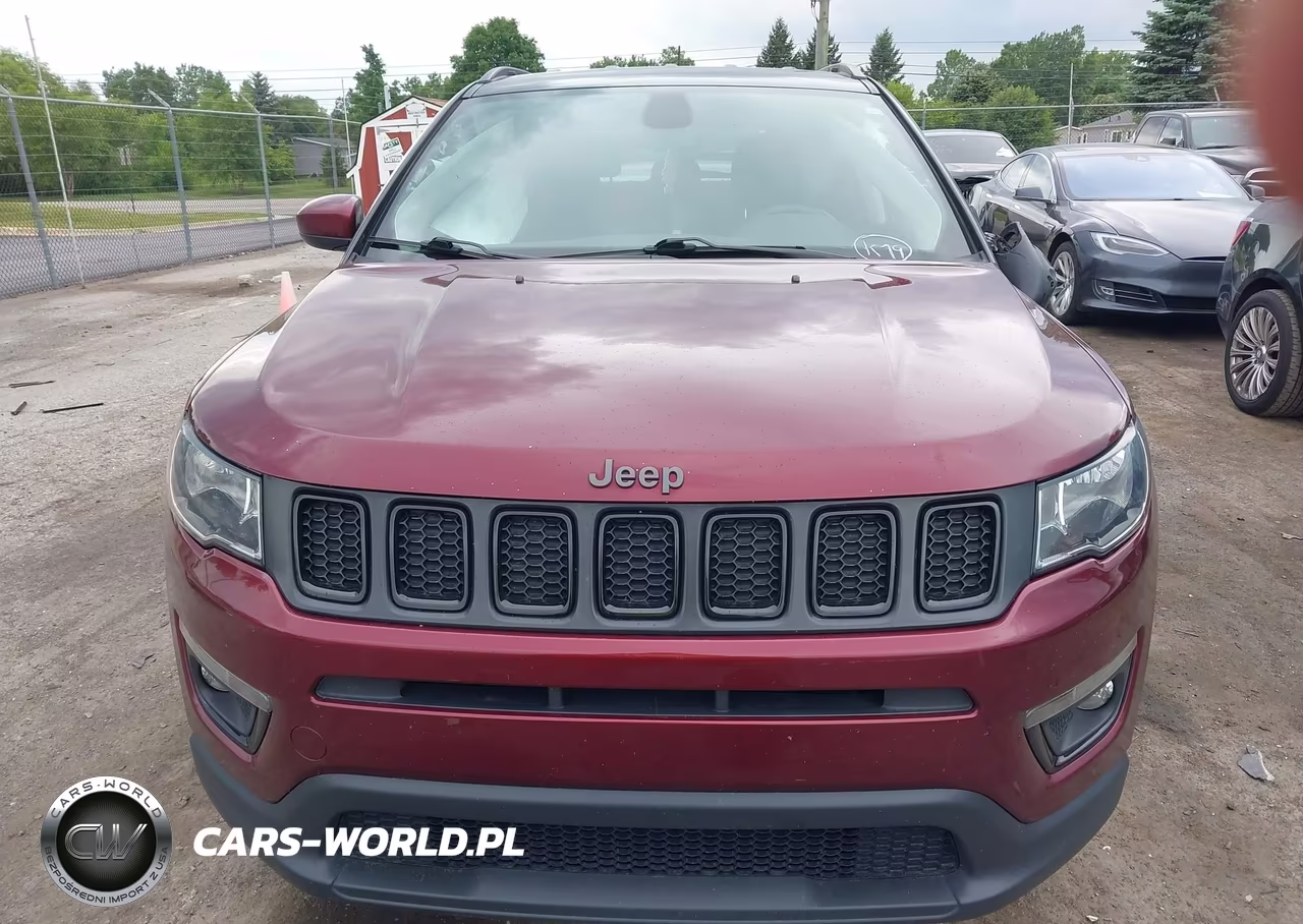 2021 Jeep Compass Altitude 4X4 VIN:3C4NJDBB3MT533235 - 12