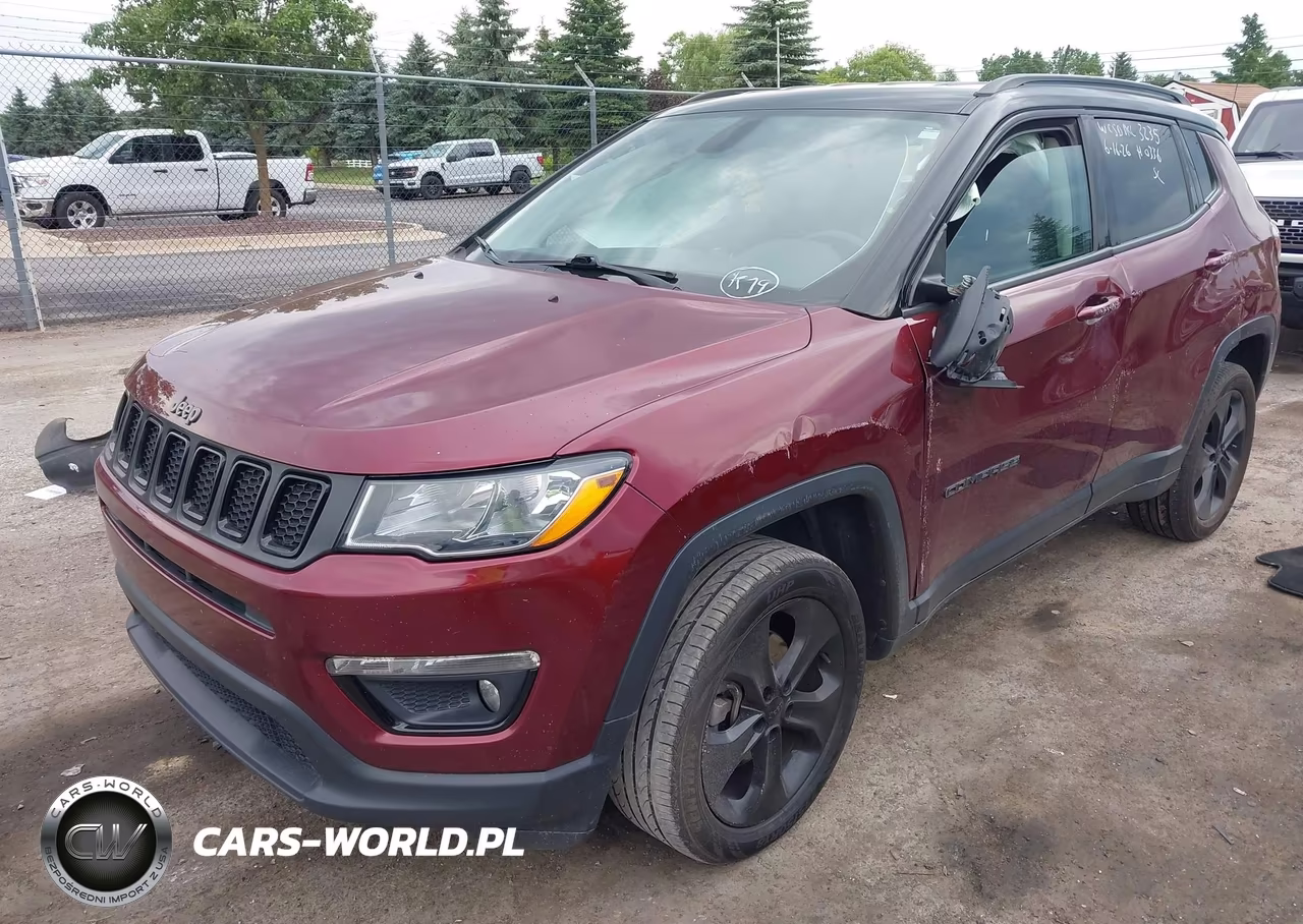 2021 Jeep Compass Altitude 4X4 VIN:3C4NJDBB3MT533235 - 2