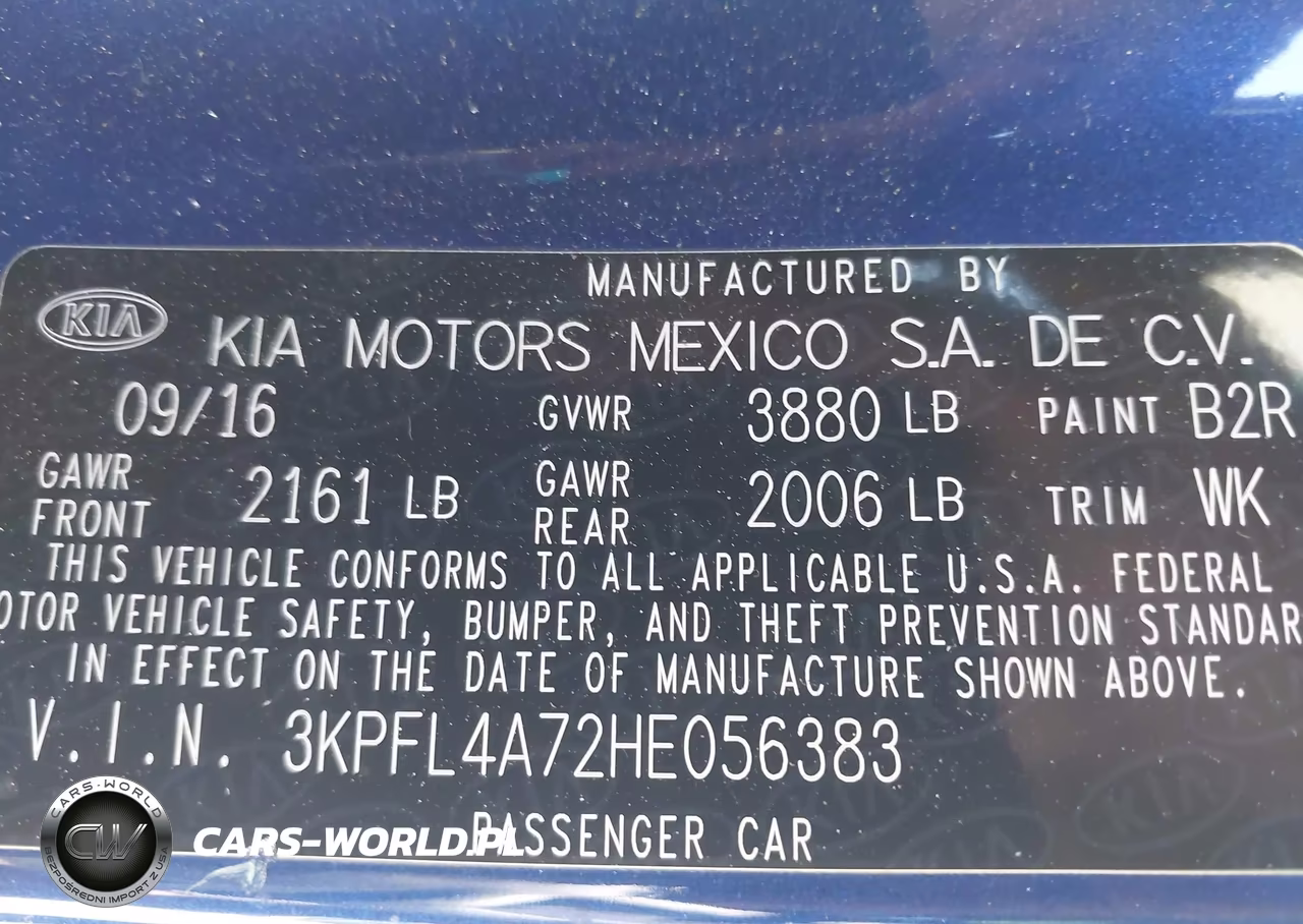 2017 Kia Forte S VIN:3KPFL4A72HE056383 - 9
