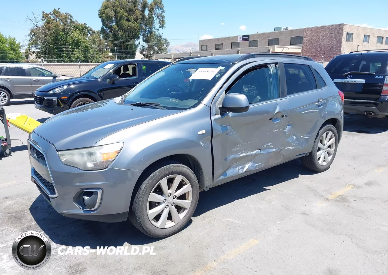 2013 Mitsubishi Outlander Sport Se VIN:4A4AR4AU2DE012106 - 2