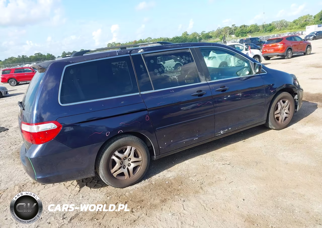 2007 Honda Odyssey Ex-L VIN:5FNRL38637B010932 - 4