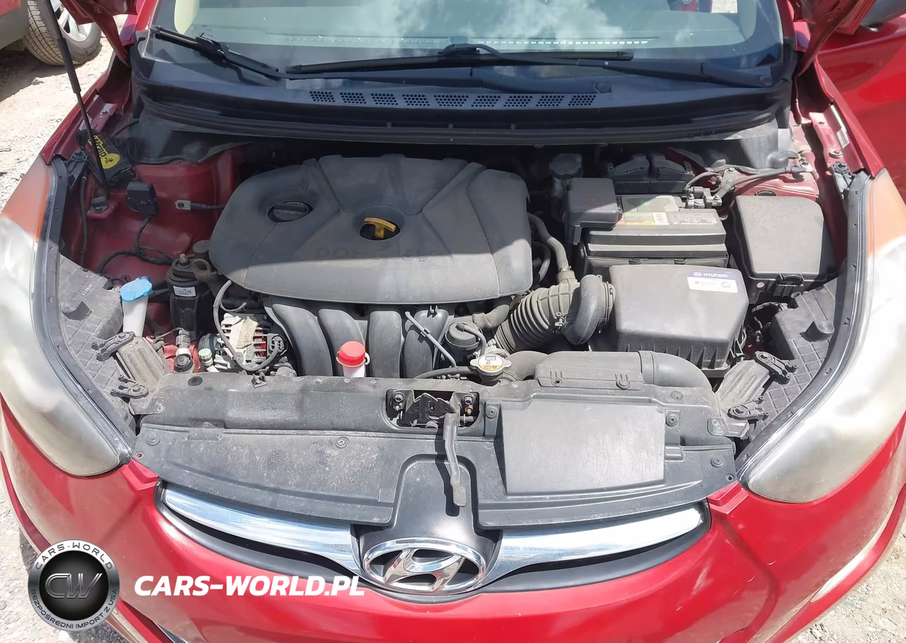 2013 Hyundai Elantra Gls VIN:KMHDH4AE0DU629179 - 10