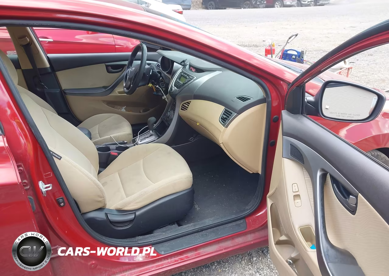 2013 Hyundai Elantra Gls VIN:KMHDH4AE0DU629179 - 5