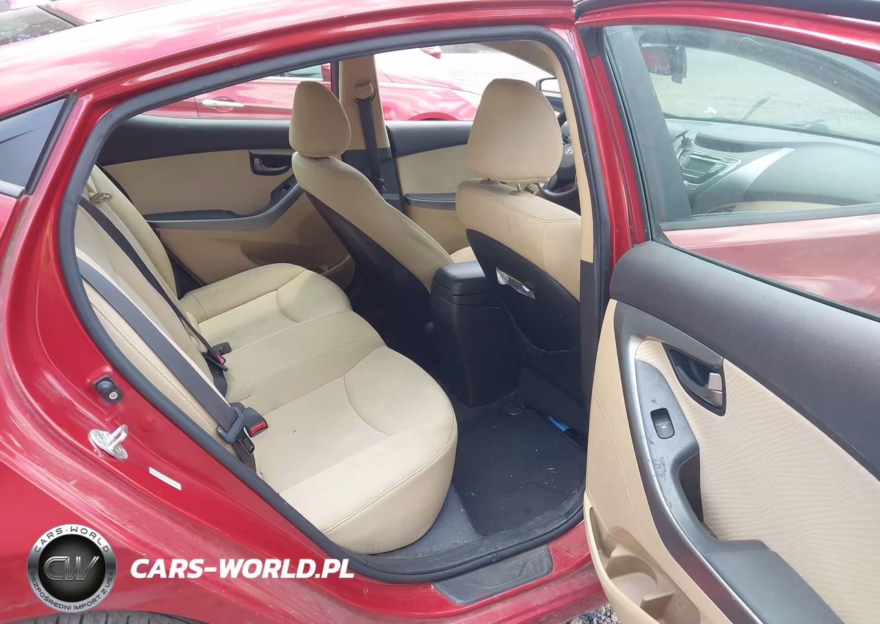 2013 Hyundai Elantra Gls VIN:KMHDH4AE0DU629179 - 8