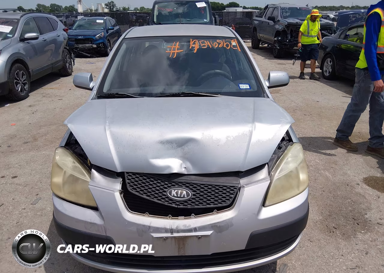 2009 Kia Rio Lx VIN:KNADE223296460368 - 12