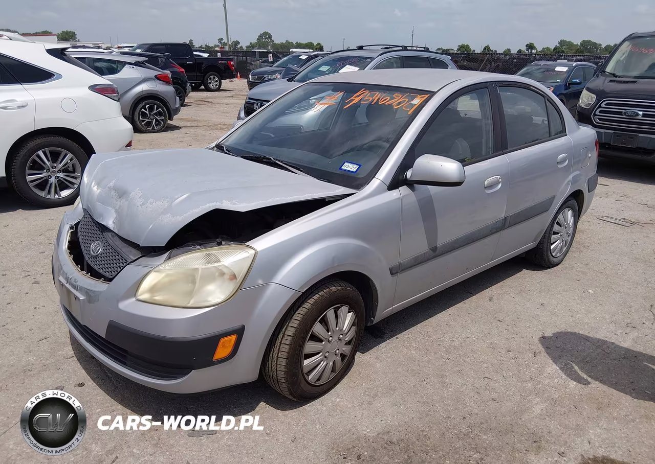 2009 Kia Rio Lx VIN:KNADE223296460368 - 2