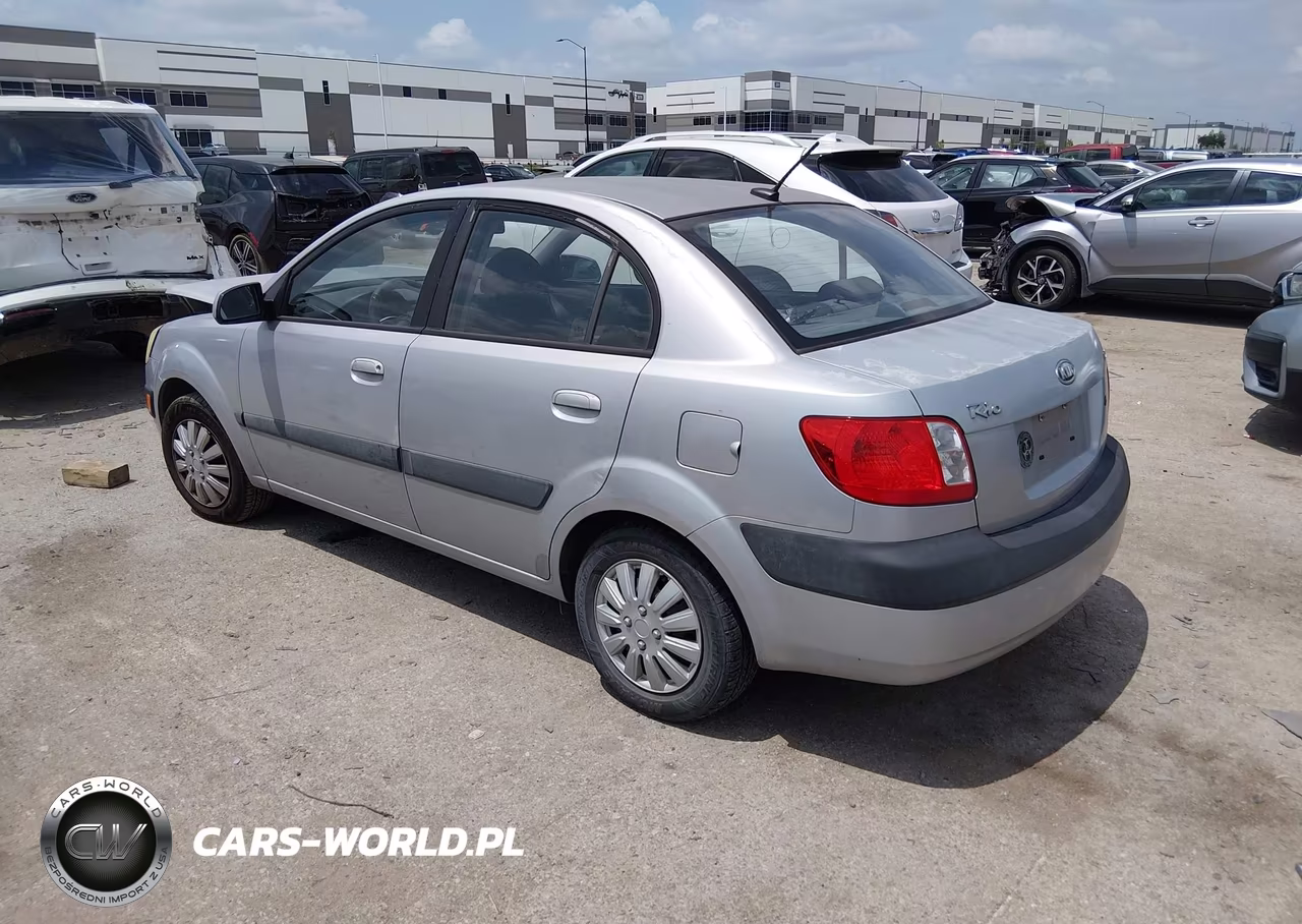 2009 Kia Rio Lx VIN:KNADE223296460368 - 3