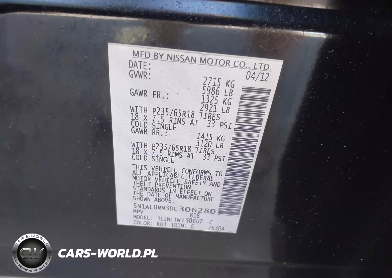2013 Infiniti Jx35 VIN:5N1AL0MM3DC306280 - 9