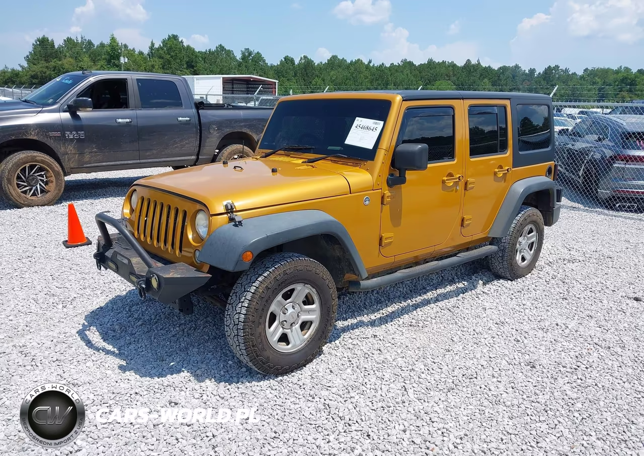 2014 Jeep Wrangler Unlimited Sport Rhd VIN:1C4BJWKG0EL268393 - 2