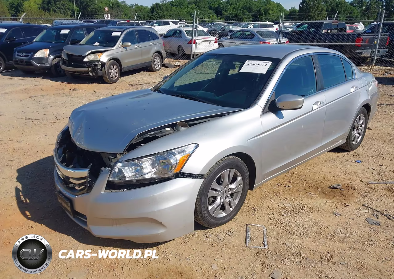2012 Honda Accord 2.4 Se VIN:1HGCP2F64CA122649 - 2