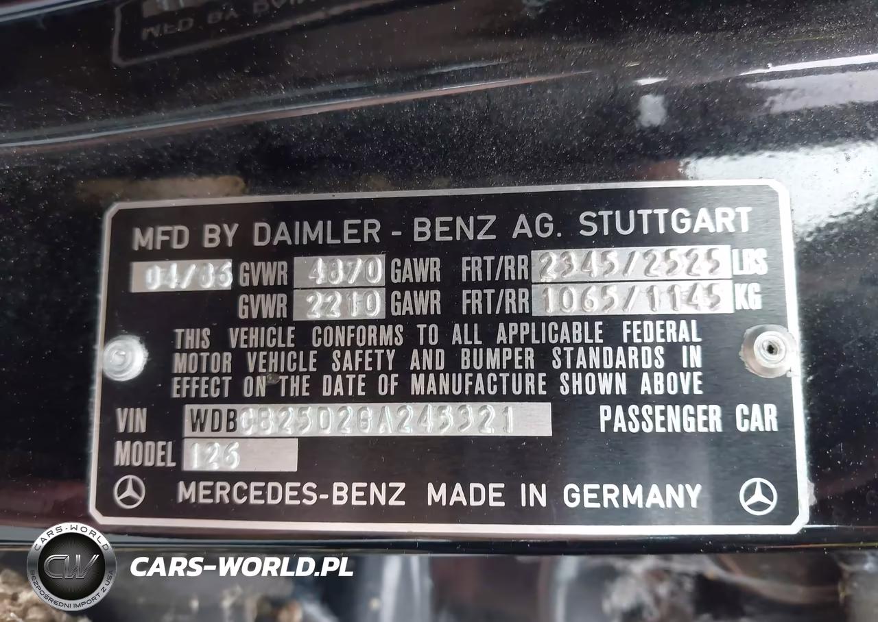 1986 Mercedes-Benz 300 Sdl VIN:WDBCB25D2GA245321 - 9