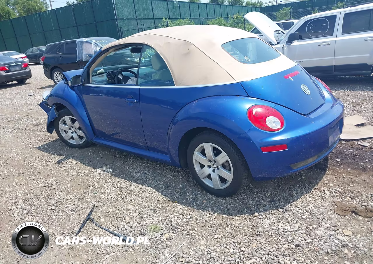 2007 Volkswagen New Beetle 2.5 W-Pzev (A6) VIN:3VWPG31Y37M416581 - 3
