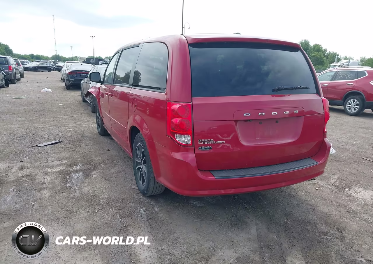 2016 Dodge Grand Caravan Se Plus VIN:2C4RDGBG0GR258954 - 3