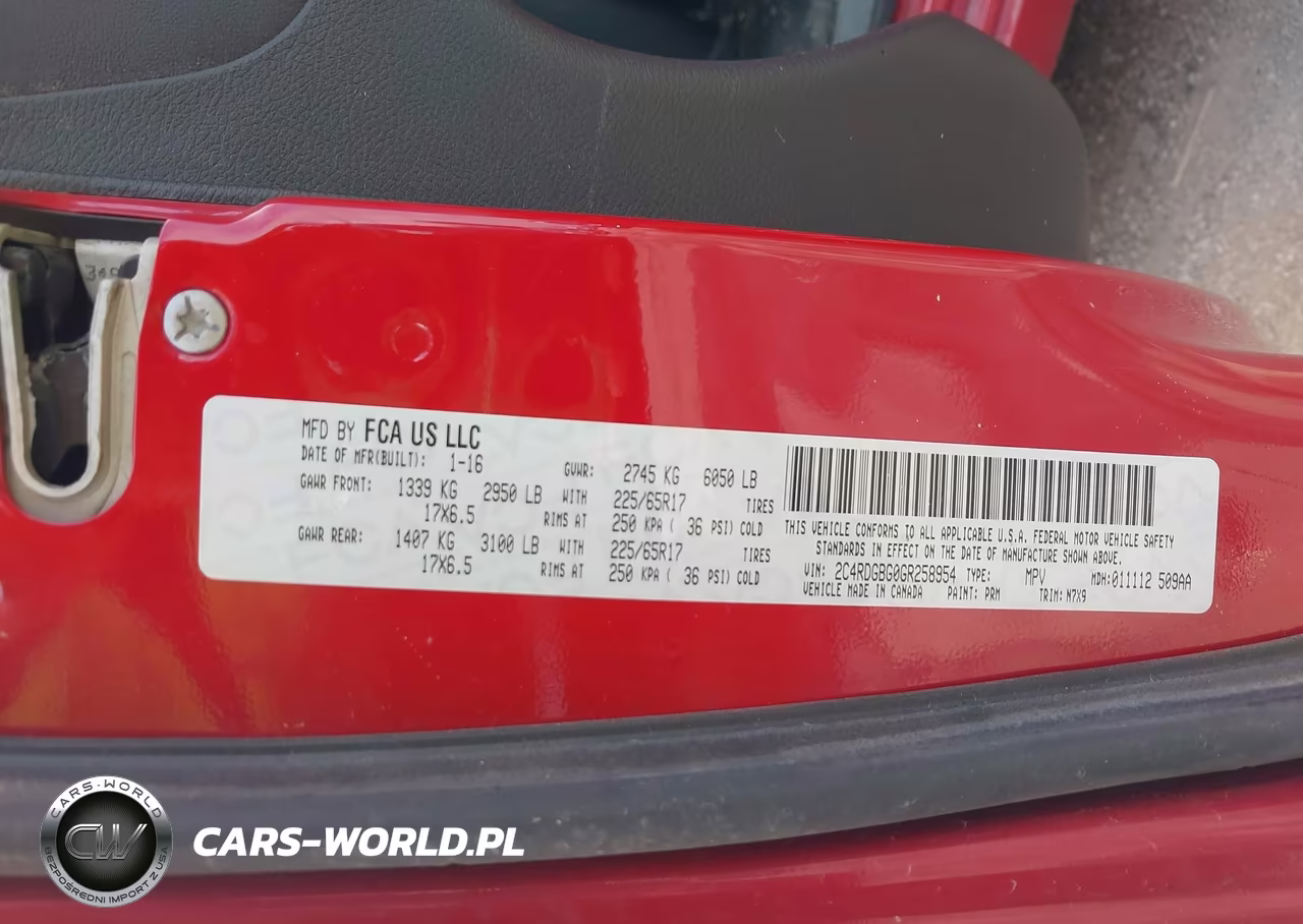 2016 Dodge Grand Caravan Se Plus VIN:2C4RDGBG0GR258954 - 9