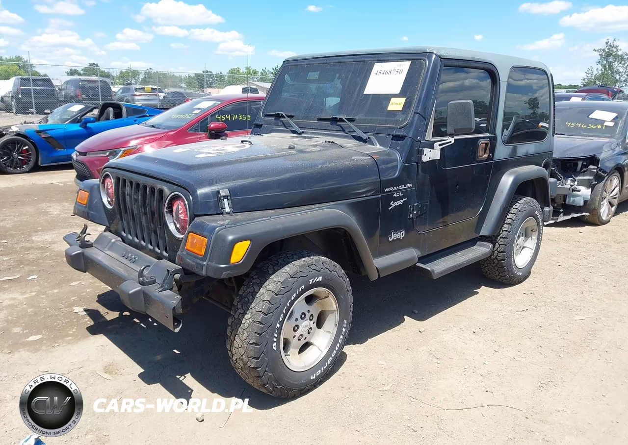 2001 Jeep Wrangler Sport VIN:1J4FA49SX1P321341 - 2