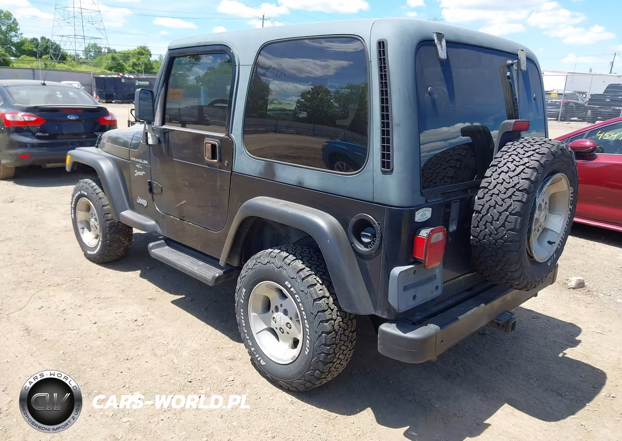 2001 Jeep Wrangler Sport VIN:1J4FA49SX1P321341 - 3