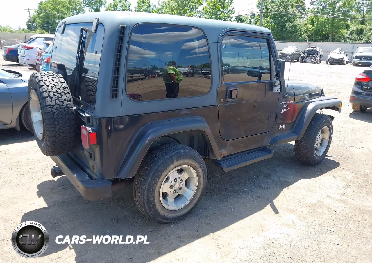 2001 Jeep Wrangler Sport VIN:1J4FA49SX1P321341 - 4