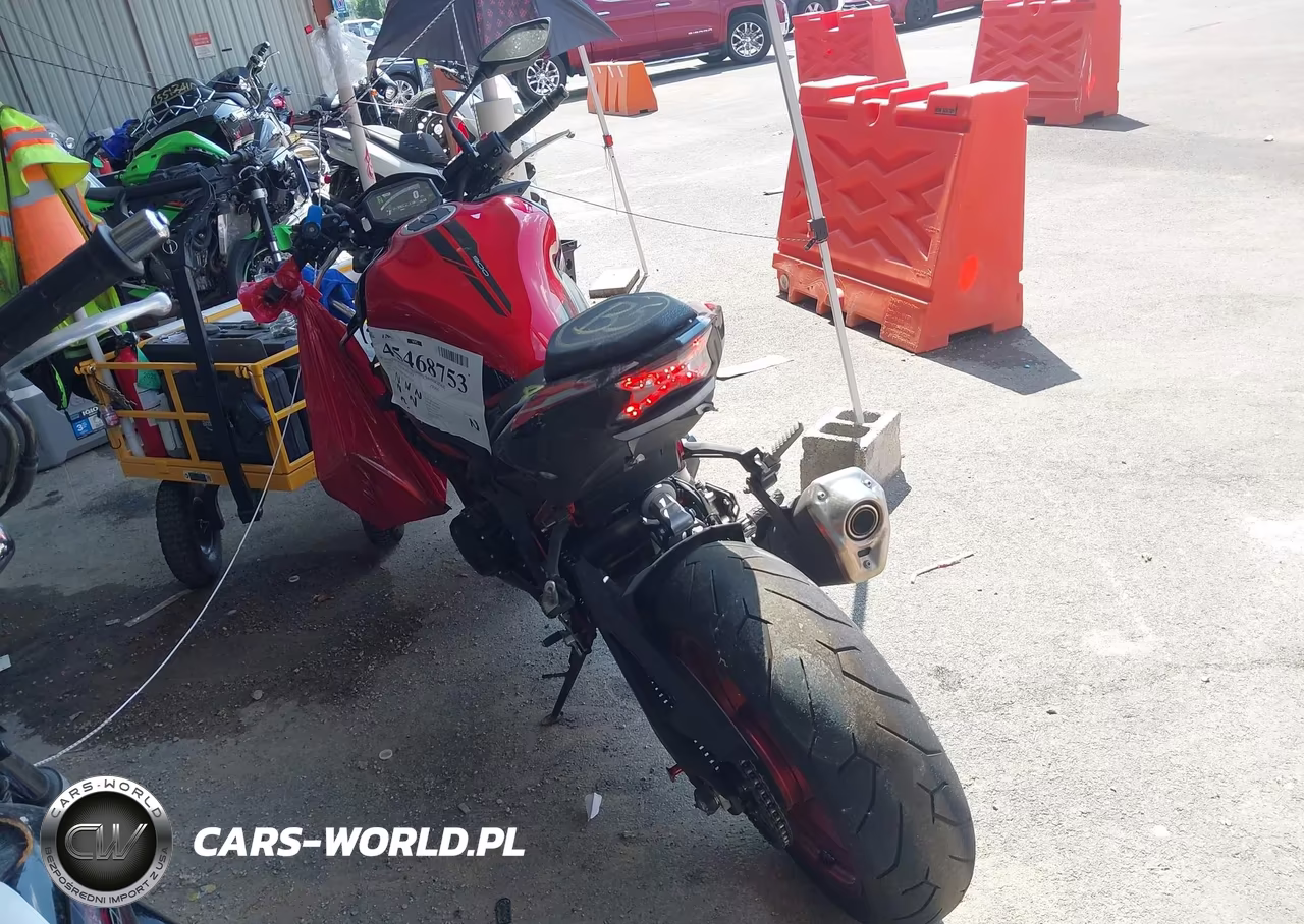 2024 Kawasaki Zr900 F VIN:ML5ZRDF1XRDA71634 - 3