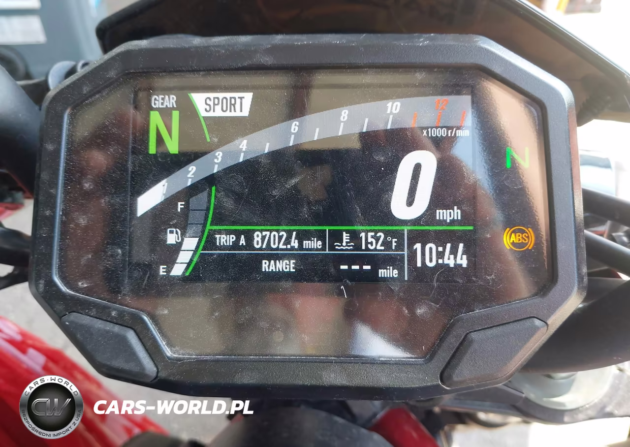 2024 Kawasaki Zr900 F VIN:ML5ZRDF1XRDA71634 - 7