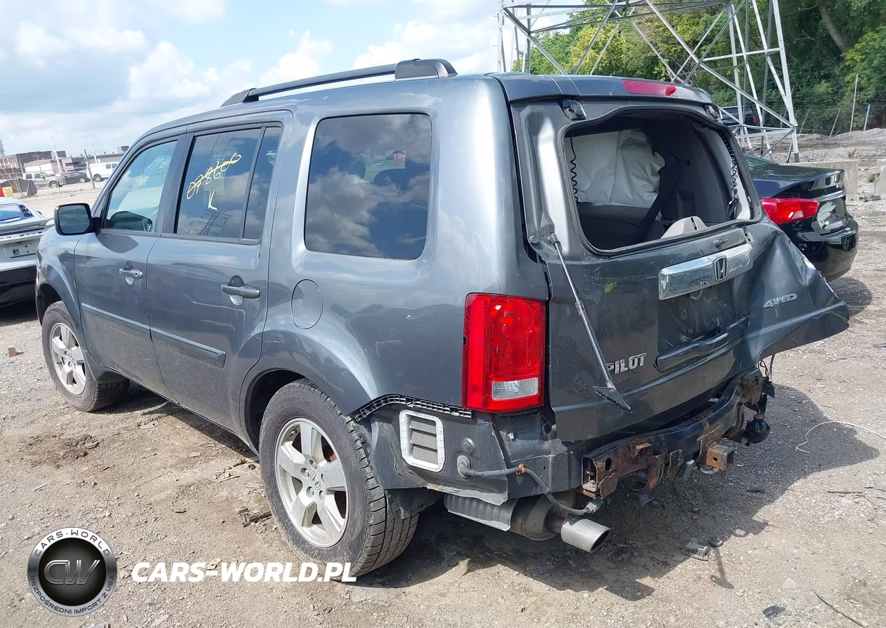 2011 Honda Pilot Ex-L VIN:5FNYF4H59BB078600 - 3