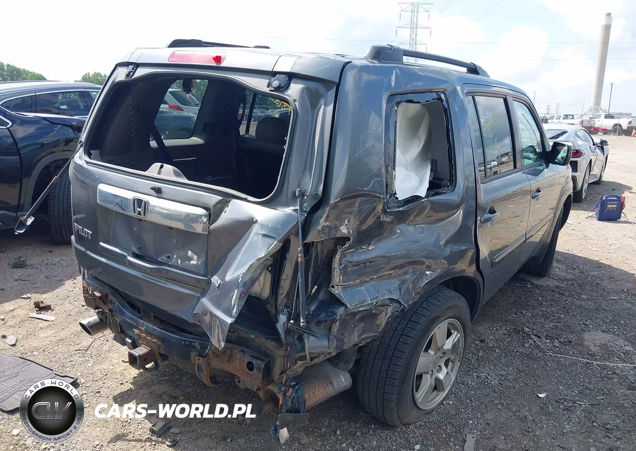 2011 Honda Pilot Ex-L VIN:5FNYF4H59BB078600 - 4