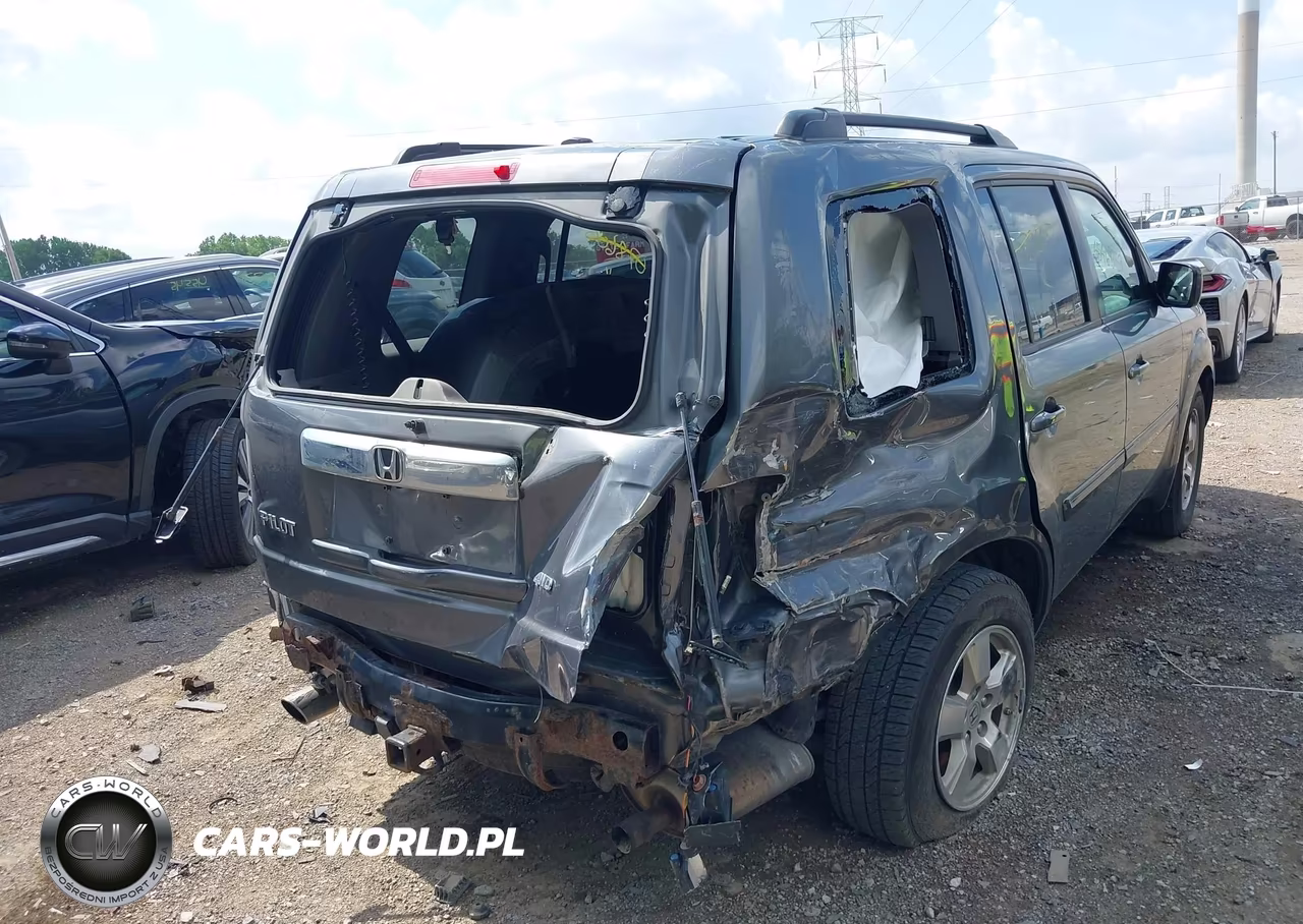 2011 Honda Pilot Ex-L VIN:5FNYF4H59BB078600 - 6