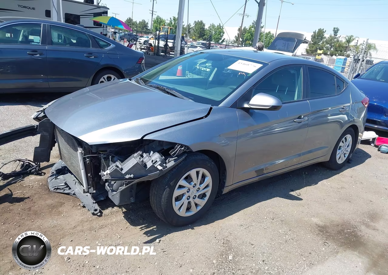 2017 Hyundai Elantra Se VIN:KMHD74LF1HU152356 - 2