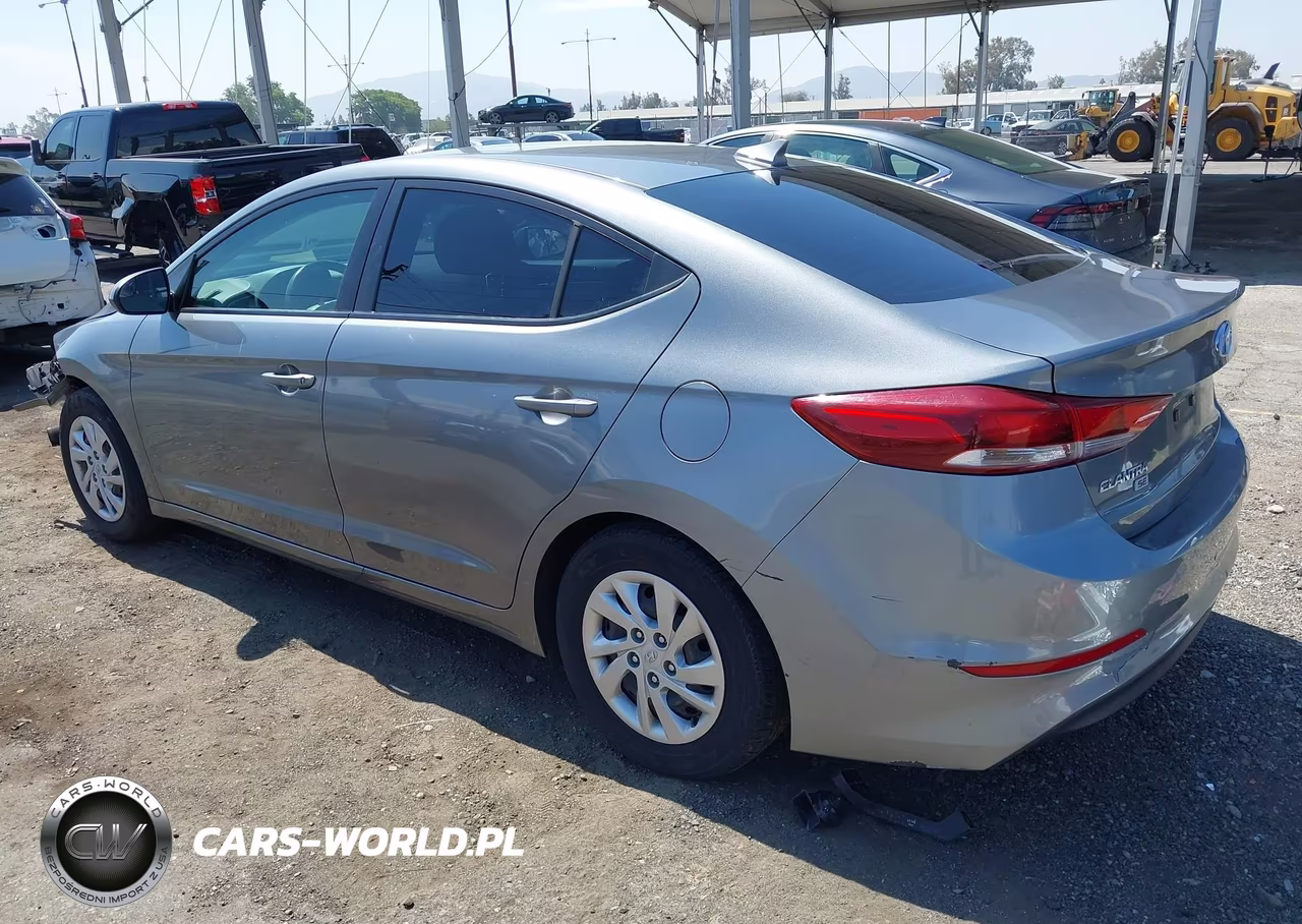 2017 Hyundai Elantra Se VIN:KMHD74LF1HU152356 - 3
