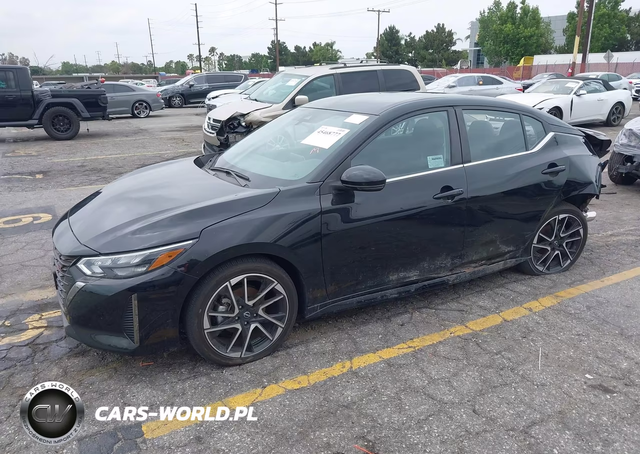 2025 Nissan Sentra Sr VIN:3N1AB8DV9SY331562 - 2