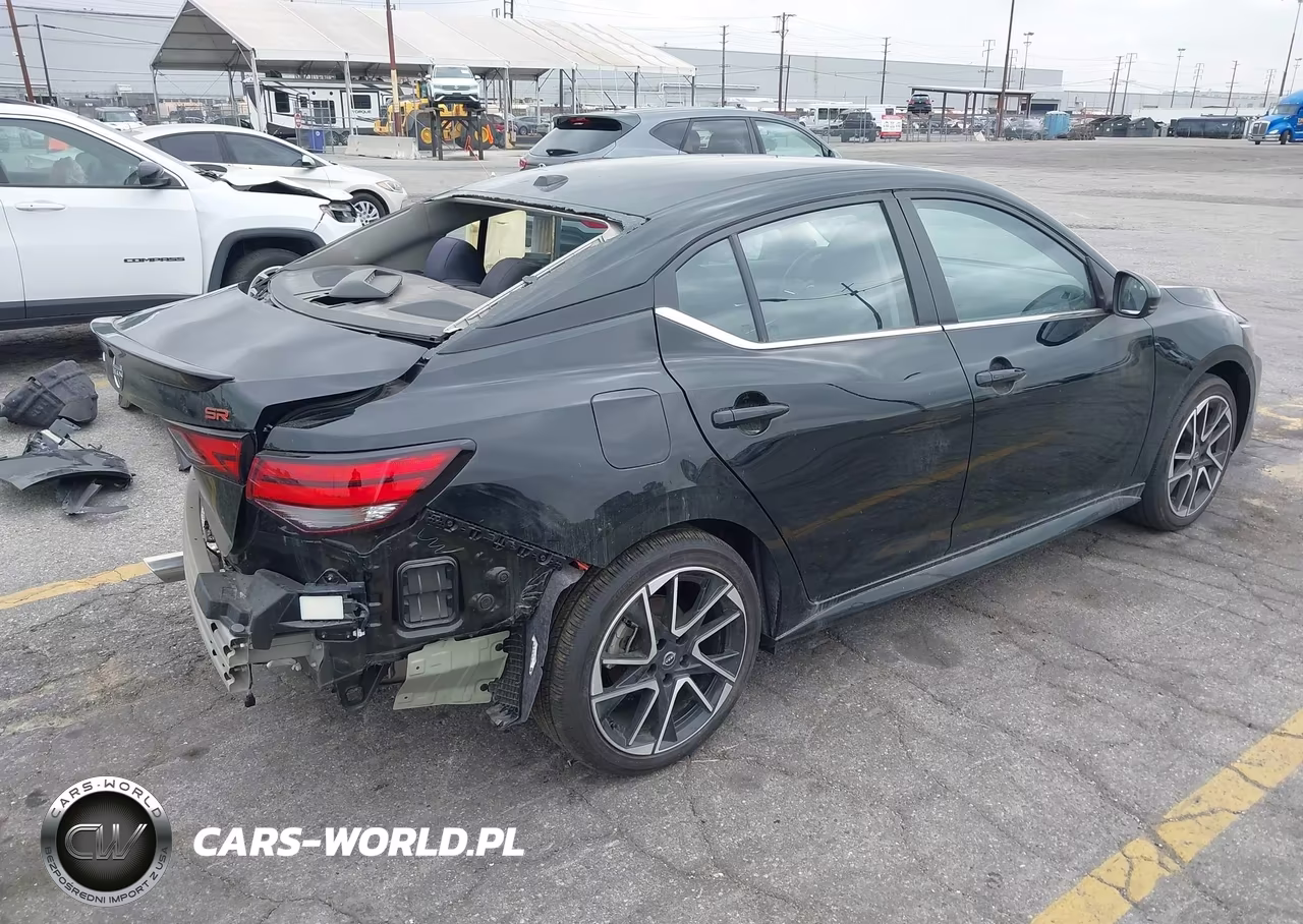 2025 Nissan Sentra Sr VIN:3N1AB8DV9SY331562 - 4