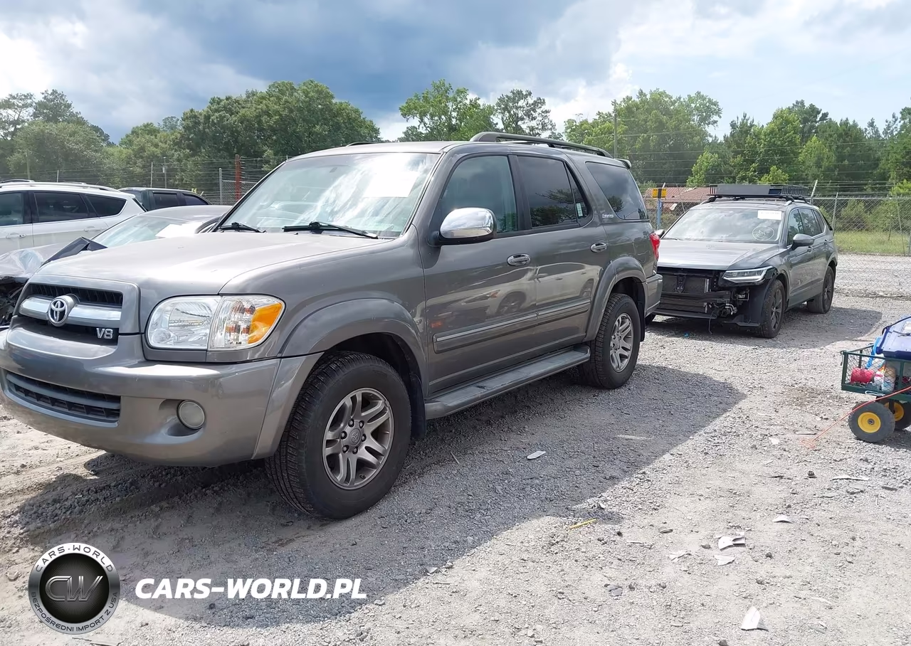 2007 Toyota Sequoia Limited V8 VIN:5TDBT48AX7S287066 - 2