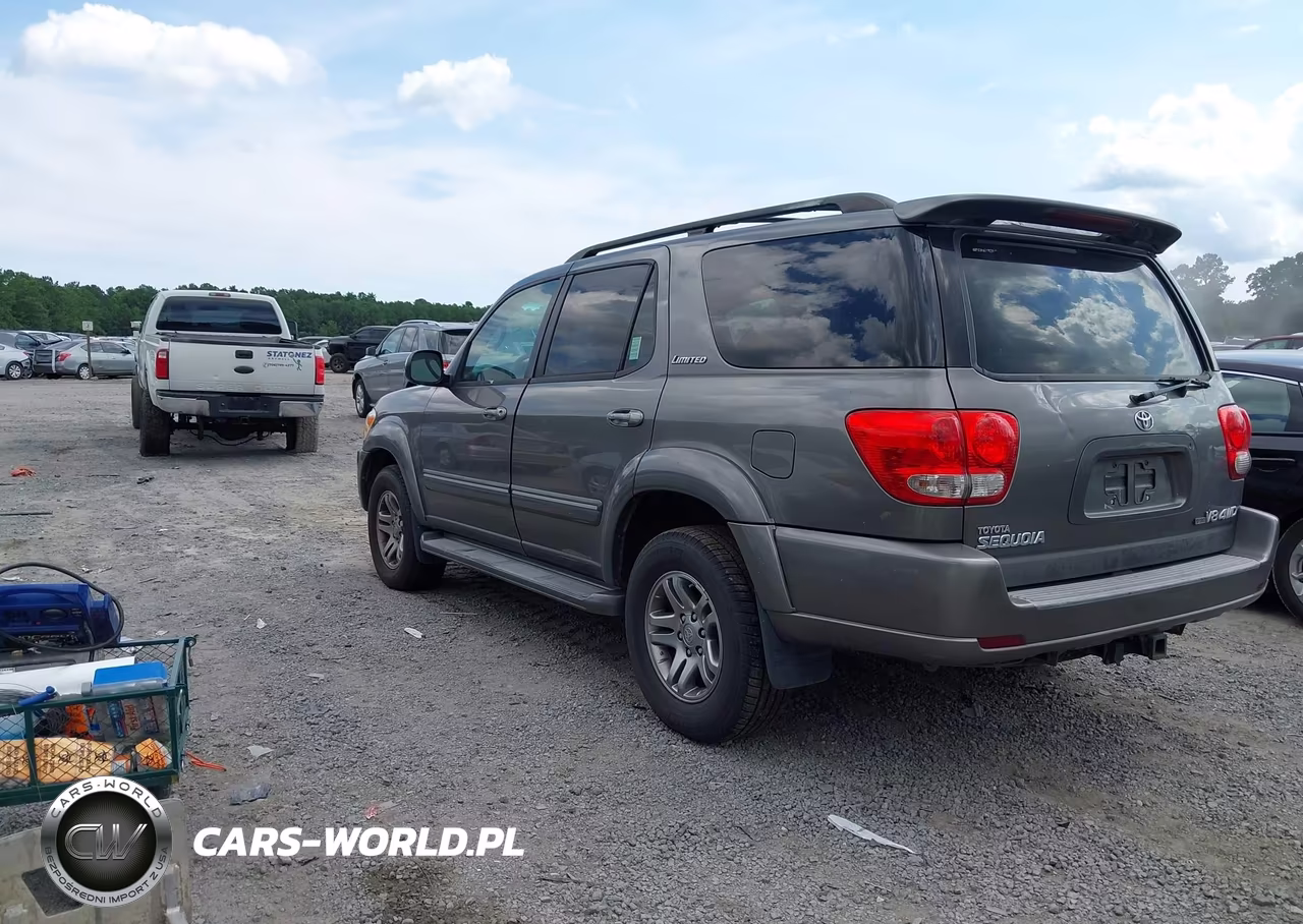 2007 Toyota Sequoia Limited V8 VIN:5TDBT48AX7S287066 - 3