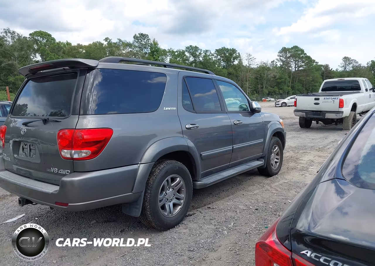 2007 Toyota Sequoia Limited V8 VIN:5TDBT48AX7S287066 - 4