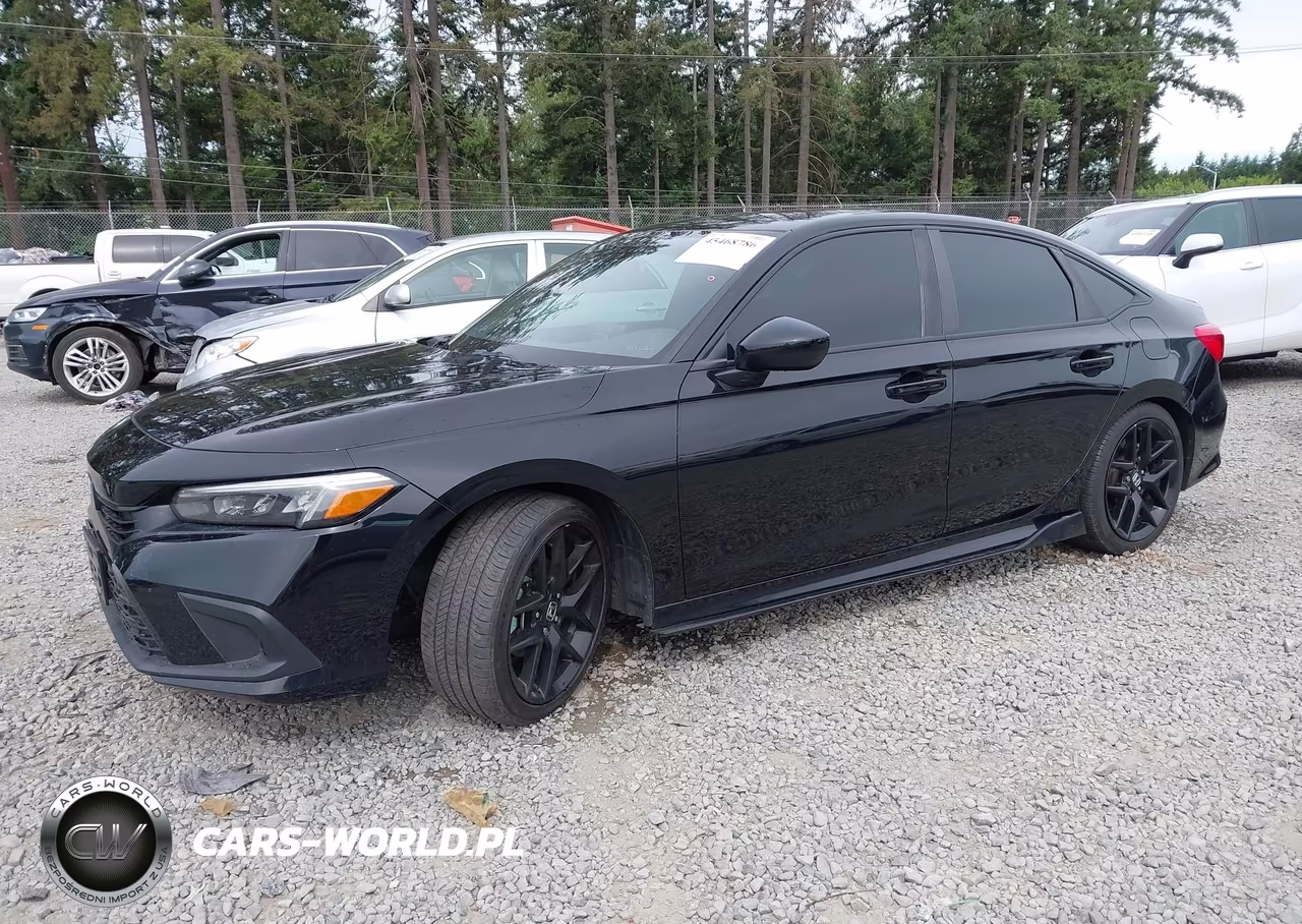 2022 Honda Civic Sport VIN:2HGFE2F55NH567447 - 2