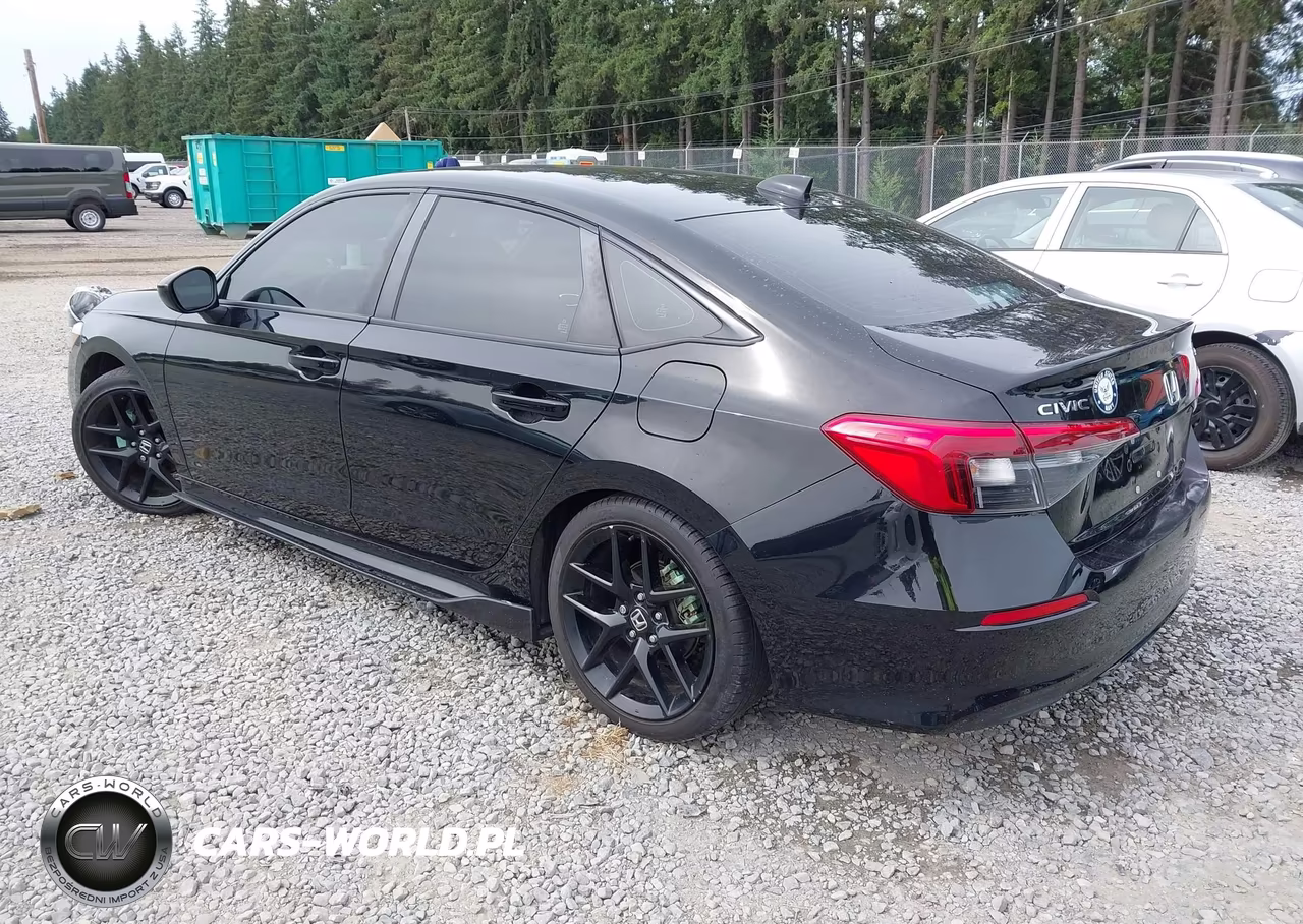 2022 Honda Civic Sport VIN:2HGFE2F55NH567447 - 3