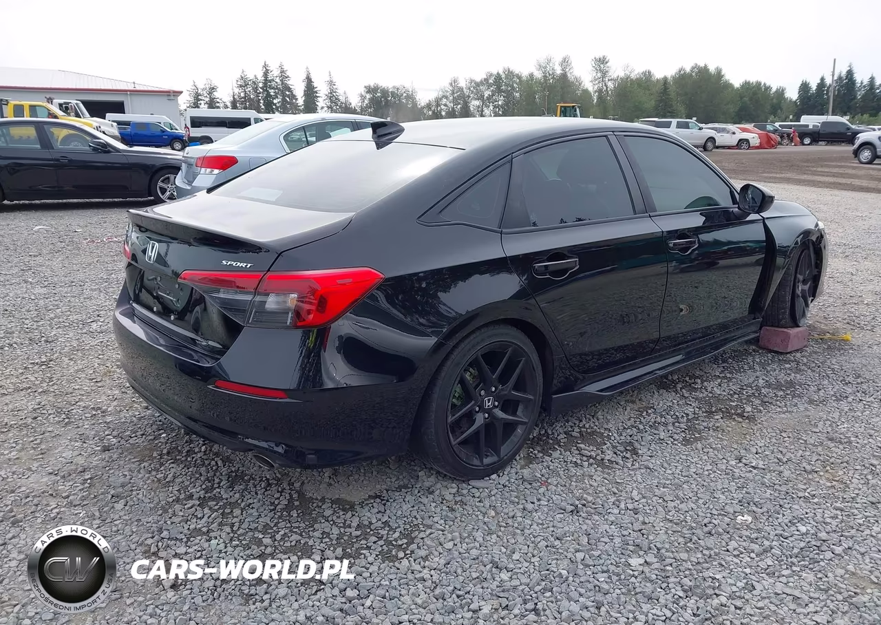 2022 Honda Civic Sport VIN:2HGFE2F55NH567447 - 4