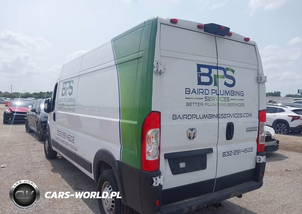 2025 Ram Promaster 2500 Tradesman High Roof 159 Wb W-Pass Seat VIN:3C6LRVDG7SE560591 - 3