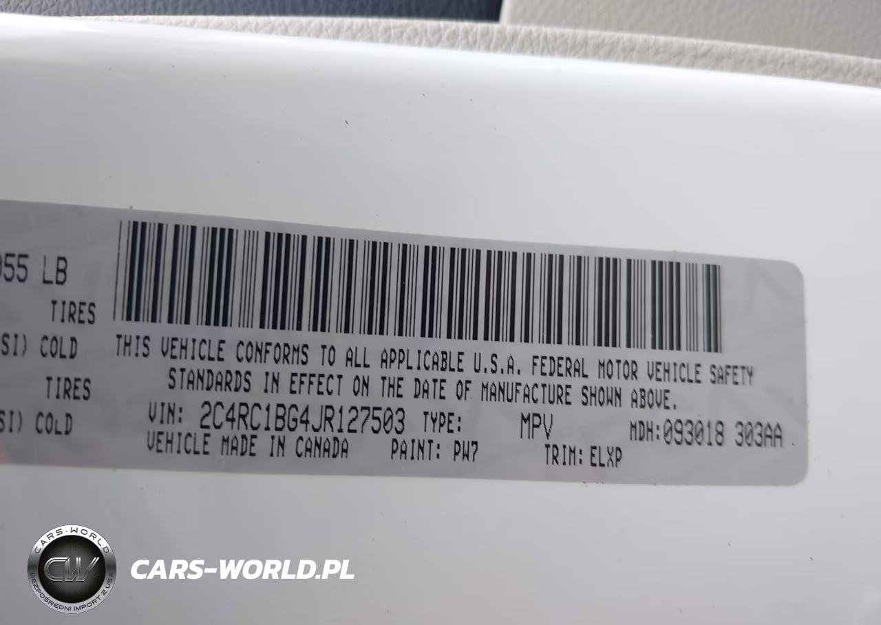 2018 Chrysler Pacifica Touring L VIN:2C4RC1BG4JR127503 - 9